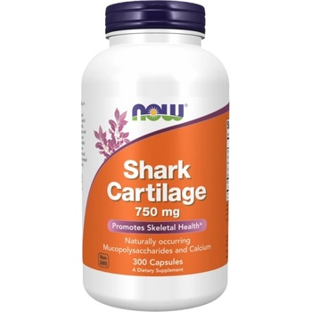 Image 1 of NOW Shark Cartilage 750 mg [300 капсули]