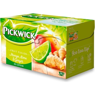 Pickwick Fruit Fusion Mango Lime & Ginger 20 x 1,75 g