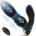 Paloqueth Anal Prostate Stimulator with Thrusts & Vibrations & Remote Control Black
