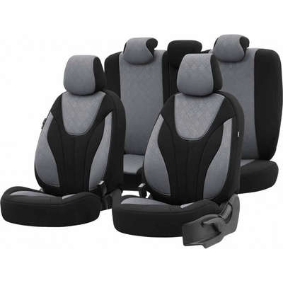 Autopoťah OTOM RUBY 1202 GREY/BLACK 3-ZIP