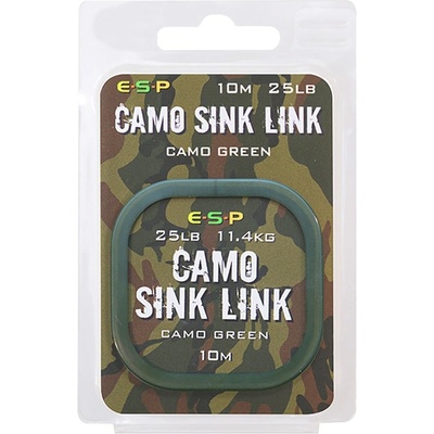 ESP šňůra Camo Sink Link green 10m 25lb