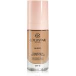Collistar NUDO Second Skin Foundation SPF 15 озаряващ хидратиращ фон дьо тен с изглаждащ ефект цвят 4N Sabbia 30ml