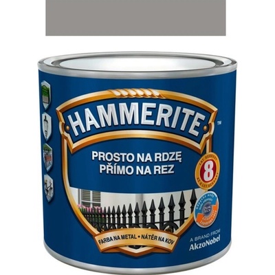 Akzo Nobel Hammerite Přímo na rez hladký 0,25L světle šedá