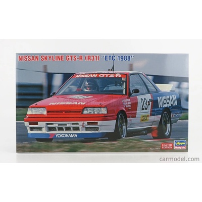 Hasegawa Nissan Skyline Gts r r31 N 23 Etcc 1988 A.oloffson A.grice W.percy / 1:24