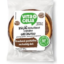 Vitacelia Koláč bezlepkový s náplňou orechovou 130 g