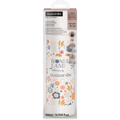 Suavinex termoska Wonderland 500 ml krémová