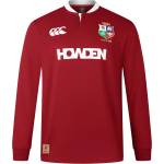Canterbury Риза с дълъг ръкав Canterbury British and Irish Lions 2025 Long Sleeve Classic Shirt Adults - Red Dahlia