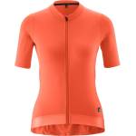 Gonso Дамска фланелка с къс ръкав за колоездене Gonso Women's Road Jersey Cycling jersey - Fiesta Red - размер 42 (EU) (156-2898-0215)