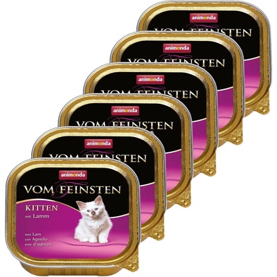 Animonda Vom Feinsten Kitten - агне 6 x 100 г