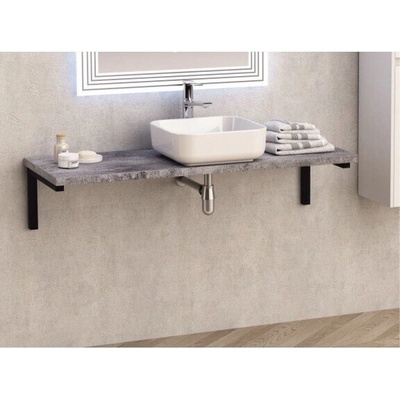 InterCeramic PVC плот за баня ICP 12146-1 - 121 x 3 x 46 см (ICP 12146-1)