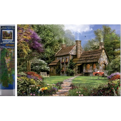 Norimpex - Puzzle Diamond Painting Cottage 30x40cm - 1 - 39 piese