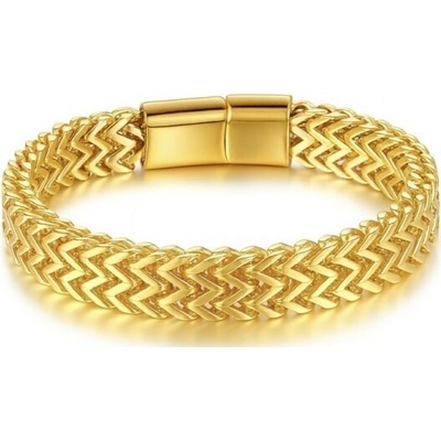 Solla Aurum Forte dámsky náramok zo zliatiny zlatý CH-Z-NR42