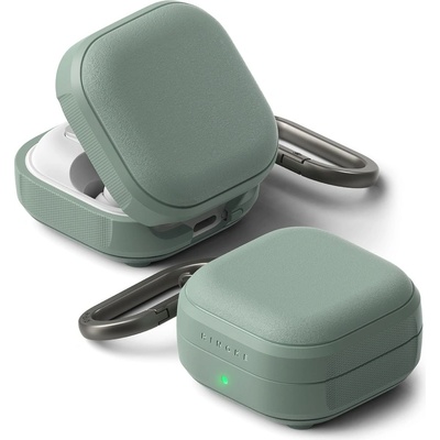Ringke Силиконов калъф с MagSafe за слушалки Samsung Galaxy Buds 4 / 4 Pro от Ringke Onyx Magnetic - Sage Green (8800328816831)