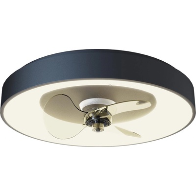 Aigostar Aigostar-LED Димируем таванен вентилатор LED/40W/230V 2700-6500K 48cm+дистанционно черен (AI1579)