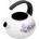 Non-electric kettle from 2388 enamel 2.2 l flowers