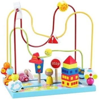 Classic world - Дървена играчка за координация - Лабиринт (4123)