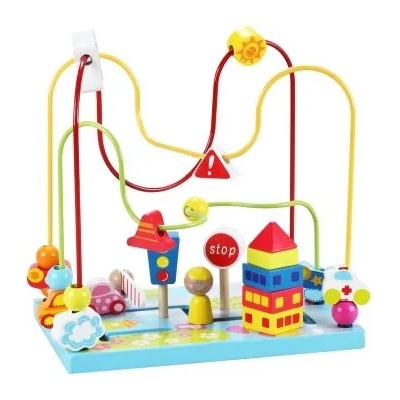 Classic world - Дървена играчка за координация - Лабиринт (4123)