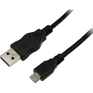  OEM USB-A 2.0 - USB-B 2.0 mini 5pin M/M кабел за данни 3m черен 50768 (50768)