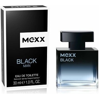 Mexx Black Man toaletná voda pánska 30 ml