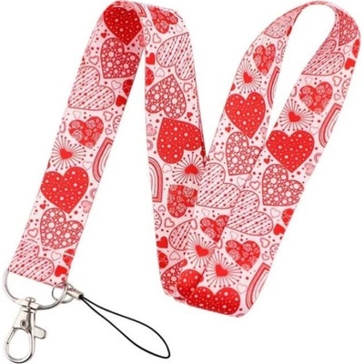 Šňůrka na krk Strap vzorovaná k pouzdru vzor A