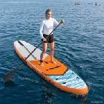 vidaXL SUP дъска със седалка 2-в-1 TRITON 335 x 76 x 15 см Синьо (42039131)