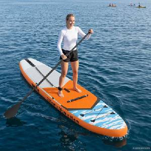 vidaXL SUP дъска със седалка 2-в-1 TRITON 335 x 76 x 15 см Синьо (42039131)