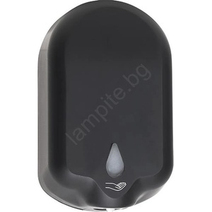 Bemeta Дозатор за дезинфектант 14x23, 5 см черен (BD0293)