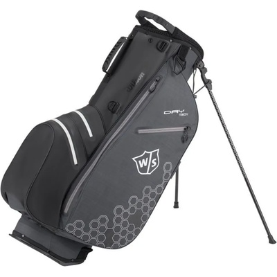 Wilson Staff Dry Tech II Black/Black/White Чантa за голф