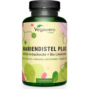 Vegavero Бял трън + Артишок и Глухарче 120 капсули | Vegavero (VV-VITA-340)