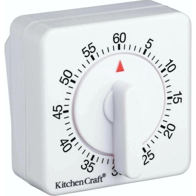 KitchenCraft Kuchyňská minutka, bílá