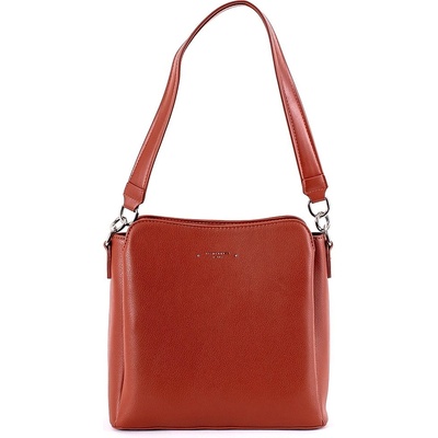 David Jones dámská tříoddílová kabelka na rameno i crossbody 6417 hnědá