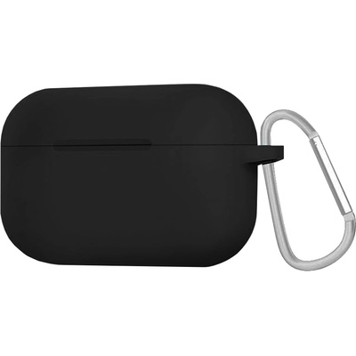 Blueo Калъф за AirPods Pro 1 - Защитен калъф от течен силикон - черен