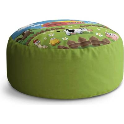 Sablio Taburet Circle Farma: 38x48 cm