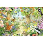 Schmidt Spiele - Puzzle Animals in the Forest 100 - 100 piese