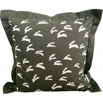 Fine Little Day Poťah na vankúš Rabbit Green 48 x 48