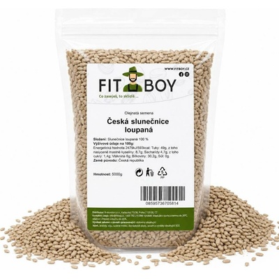 FITBOY Česká slunečnice loupaná 5000 g