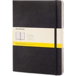 Moleskine Тефтер с твърди корици Moleskine Classic Squared XL - Черен, листове на квадратчета (QP091)