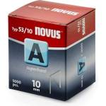 Novus Скоби за такери Type A53 Superhard, 11.3х10х0.75 мм, 5000 бр. , Novus (042-0518)
