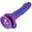 HiSmith HSA58 Silicone Dildo KlicLok 8.4" Purple