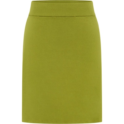 Tranquillo Дамска пола Tranquillo Women's Strick-Rock in A-Linie Skirt - Golden Cypress (113-1154-0114)