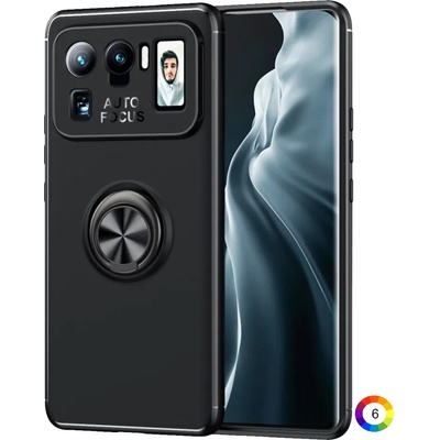 Xiaomi Mi 11 Ultra Удароустойчив Metal Ring Калъф и Протектор