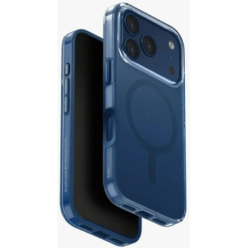 Uniq Clario Magclick калъф за зареждане за iPhone 17 Pro - син (8886463694800)