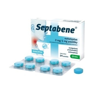 SEPTABENE EUKALYPTUS ORM 3MG/1MG PAS 24