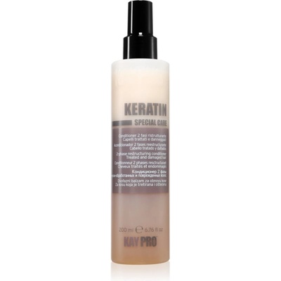 Kaypro Keratin 2 Phase Restructiring Conditioner грижа без отмиване за по-лесно разресване на косата 200ml