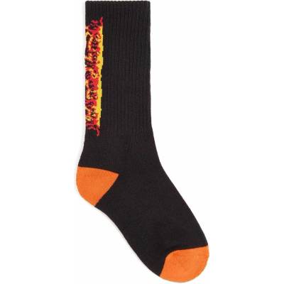 Vans Ticker Crew KIDS black flame