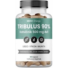 MOVit TRIBULUS 90% Kotvičník 500mg 4v1 90 kapsúl