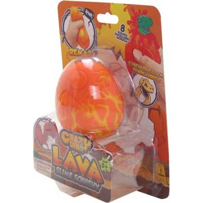 Felyx Toys Crazy Dino Дино Яйце със Слайм, Динозавър и пръстен CD02 (1009505F)