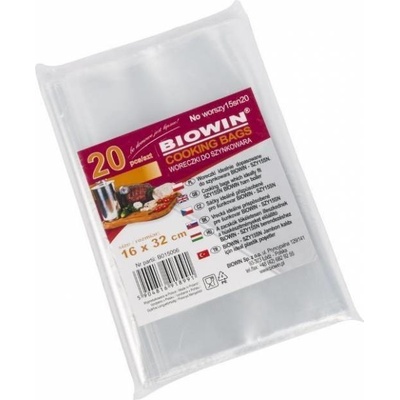 BROWIN No.313215 Vrecká do šunkovaru 1,5 kg, 16 x 32 cm, 20 ks