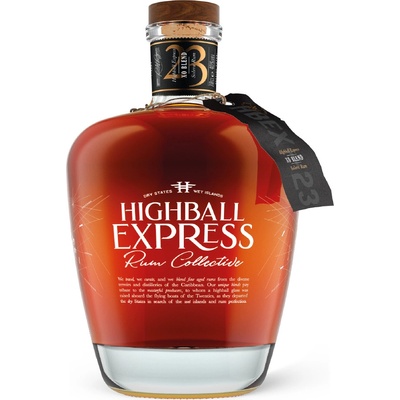 Highball Express XO blend 23y 40% 0,7 l (čistá fľaša)
