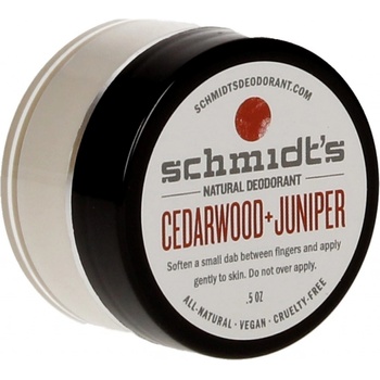 Schmidt's krémový deodorant cedrové dřevo a jalovec 14.79g